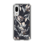 Slim Protection Case［ LAGUNAMOON - NuanceFlower - Navy ］