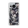 Slim Protection Case［ LAGUNAMOON - NuanceFlower - Navy ］