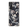 Slim Protection Case［ LAGUNAMOON - NuanceFlower - Navy ］