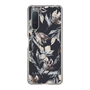 Slim Protection Case［ LAGUNAMOON - NuanceFlower - Navy ］