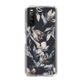 Slim Protection Case［ LAGUNAMOON - NuanceFlower - Navy ］