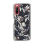 Slim Protection Case［ LAGUNAMOON - NuanceFlower - Navy ］