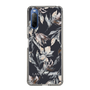 Slim Protection Case［ LAGUNAMOON - NuanceFlower - Navy ］