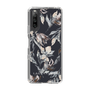 Slim Protection Case［ LAGUNAMOON - NuanceFlower - Navy ］