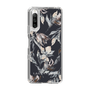 Slim Protection Case［ LAGUNAMOON - NuanceFlower - Navy ］