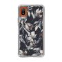 Slim Protection Case［ LAGUNAMOON - NuanceFlower - Navy ］
