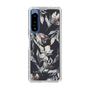 Slim Protection Case［ LAGUNAMOON - NuanceFlower - Navy ］