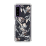 Slim Protection Case［ LAGUNAMOON - NuanceFlower - Navy ］