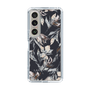 Slim Protection Case［ LAGUNAMOON - NuanceFlower - Navy ］