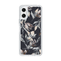 Slim Protection Case［ LAGUNAMOON - NuanceFlower - Navy ］