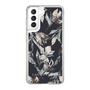 Slim Protection Case［ LAGUNAMOON - NuanceFlower - Navy ］