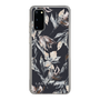 Slim Protection Case［ LAGUNAMOON - NuanceFlower - Navy ］