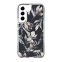 Slim Protection Case［ LAGUNAMOON - NuanceFlower - Navy ］