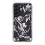 Slim Protection Case［ LAGUNAMOON - NuanceFlower - Navy ］