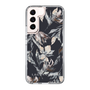 Slim Protection Case［ LAGUNAMOON - NuanceFlower - Navy ］