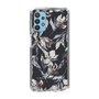 Slim Protection Case［ LAGUNAMOON - NuanceFlower - Navy ］