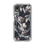 Slim Protection Case［ LAGUNAMOON - NuanceFlower - Navy ］