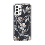Slim Protection Case［ LAGUNAMOON - NuanceFlower - Navy ］