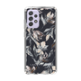 Slim Protection Case［ LAGUNAMOON - NuanceFlower - Navy ］