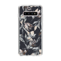 Slim Protection Case［ LAGUNAMOON - NuanceFlower - Navy ］