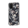Slim Protection Case［ LAGUNAMOON - NuanceFlower - Navy ］