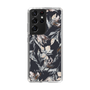 Slim Protection Case［ LAGUNAMOON - NuanceFlower - Navy ］