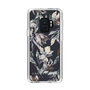 Slim Protection Case［ LAGUNAMOON - NuanceFlower - Navy ］