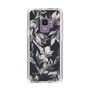 Slim Protection Case［ LAGUNAMOON - NuanceFlower - Navy ］