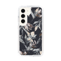 Slim Protection Case［ LAGUNAMOON - NuanceFlower - Navy ］