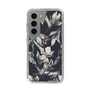 Slim Protection Case［ LAGUNAMOON - NuanceFlower - Navy ］