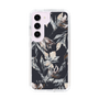 Slim Protection Case［ LAGUNAMOON - NuanceFlower - Navy ］