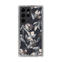 Slim Protection Case［ LAGUNAMOON - NuanceFlower - Navy ］
