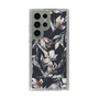 Slim Protection Case［ LAGUNAMOON - NuanceFlower - Navy ］