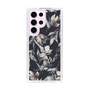 Slim Protection Case［ LAGUNAMOON - NuanceFlower - Navy ］