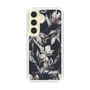 Slim Protection Case［ LAGUNAMOON - NuanceFlower - Navy ］