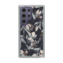 Slim Protection Case［ LAGUNAMOON - NuanceFlower - Navy ］