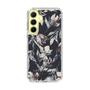 Slim Protection Case［ LAGUNAMOON - NuanceFlower - Navy ］