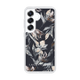 Slim Protection Case［ LAGUNAMOON - NuanceFlower - Navy ］