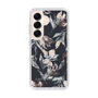 Slim Protection Case［ LAGUNAMOON - NuanceFlower - Navy ］