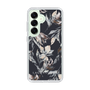Slim Protection Case［ LAGUNAMOON - NuanceFlower - Navy ］
