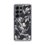 Slim Protection Case［ LAGUNAMOON - NuanceFlower - Navy ］