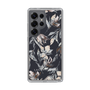 Slim Protection Case［ LAGUNAMOON - NuanceFlower - Navy ］