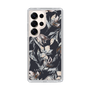 Slim Protection Case［ LAGUNAMOON - NuanceFlower - Navy ］