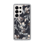 Slim Protection Case［ LAGUNAMOON - NuanceFlower - Navy ］