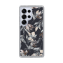 Slim Protection Case［ LAGUNAMOON - NuanceFlower - Navy ］
