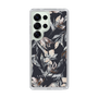Slim Protection Case［ LAGUNAMOON - NuanceFlower - Navy ］