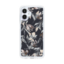 Slim Protection Case［ LAGUNAMOON - NuanceFlower - Navy ］
