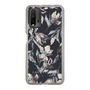 Slim Protection Case［ LAGUNAMOON - NuanceFlower - Navy ］