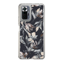 Slim Protection Case［ LAGUNAMOON - NuanceFlower - Navy ］