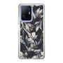 Slim Protection Case［ LAGUNAMOON - NuanceFlower - Navy ］